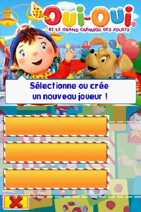 Oui-Oui et le Grand Carnaval des Jouets (France) screen shot title